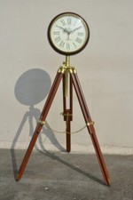 Wooden Wall Round Clock With