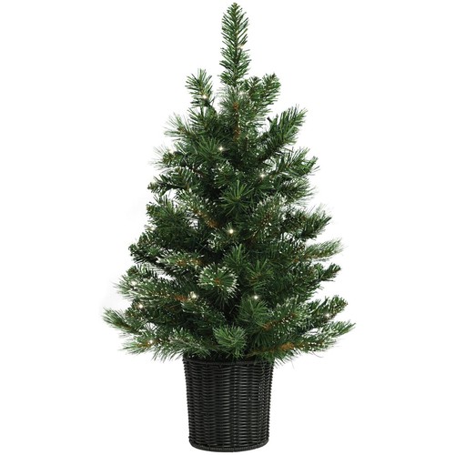 Christmas tree 5ft pre lit - christmas,