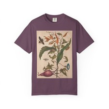 Vintage Beetle Insect Floral