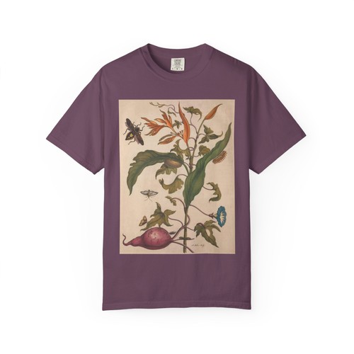 Vintage beetle insect floral - insect,