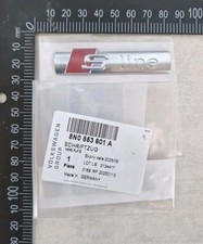 AUDI S LINE WING BADGE GENUINE