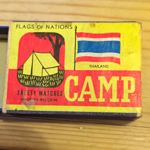 Vintage camp safety matches - ​vintage,