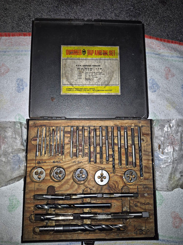 Dormer tap die set hss - dormer,
