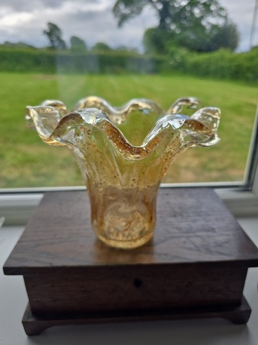 Murano art glass - murano, vase