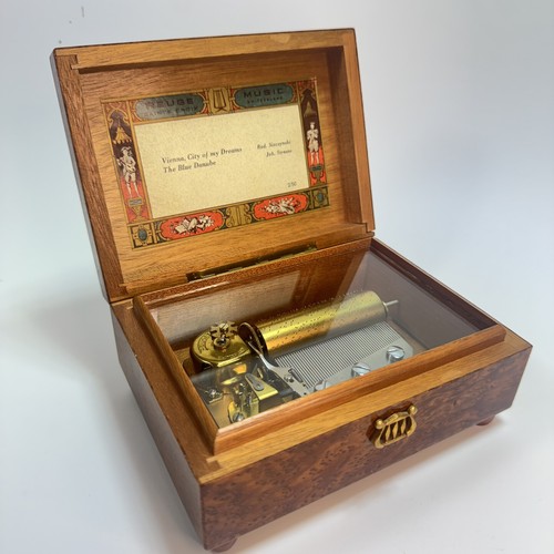 Vintage reuge burled wood - wood, 50