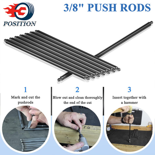 Push rods 60 long - rods, 11.60"