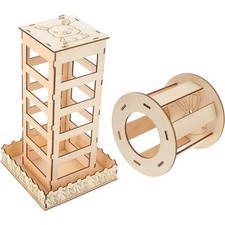  2 Pcs Rabbit Hutch