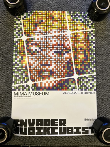 Invader rubikcubist mima - invader,
