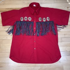 Vintage Western Fringe Shirt