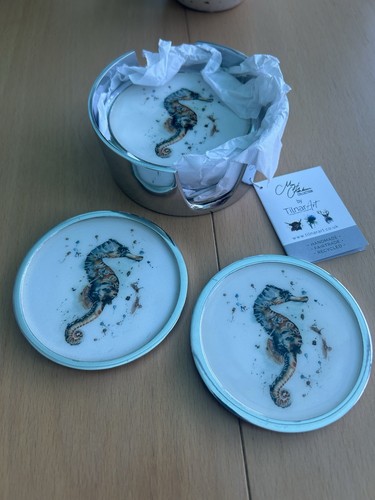 Seahorse coaster set by - seahorse, of