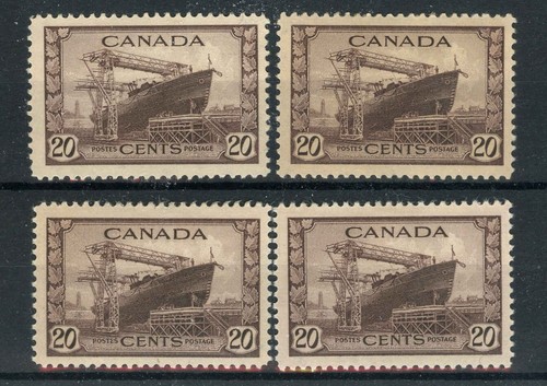 Canada mint 20c scott - f+,