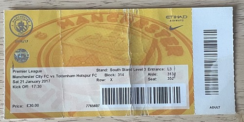 Match ticket manchester - ticket,