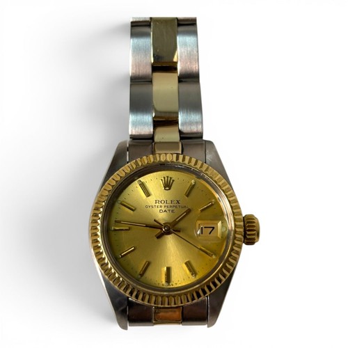 Rolex ladies date 26mm two - ladies,