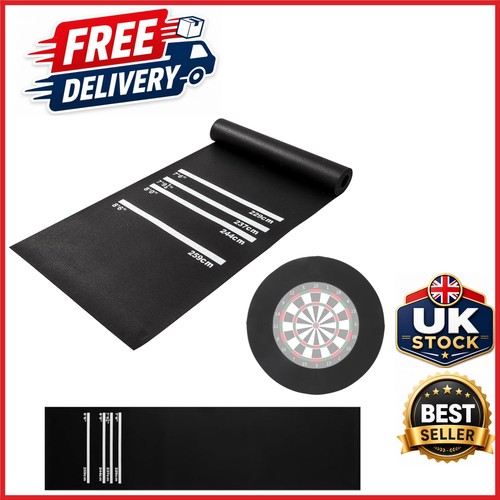 Dart mat with - with, lines
