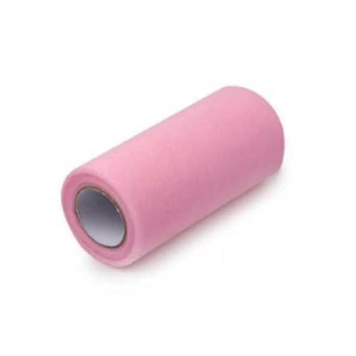 Baby pink tulle roll - baby,