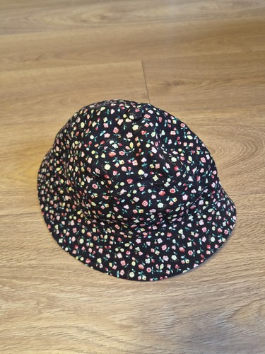 Gucci black floral bucket - floral,