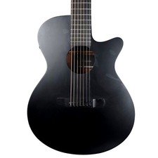 IBANEZ AEG271-BOT 7 STRING ELECTRO ACOUSTIC GUITAR MATTE BLACK