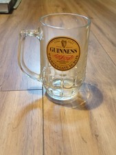 Guinness St James Gate Dublin Glass Beer Stein Ravenhead England 6" Extra Stout