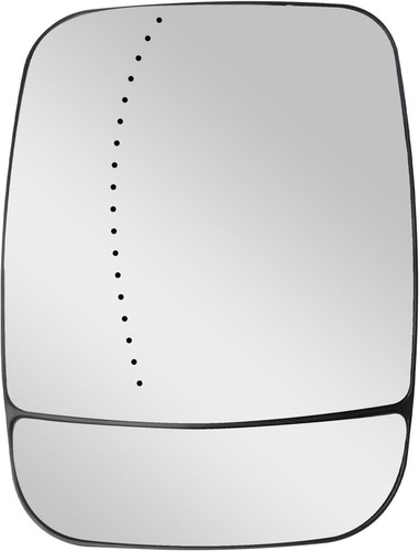 Left side mirror glass - left, for