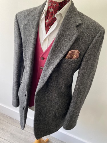 Harris tweed mens moores - tweed,