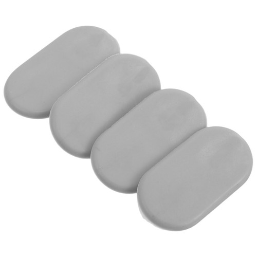 Pcs toilet buffer pads - pads, grey