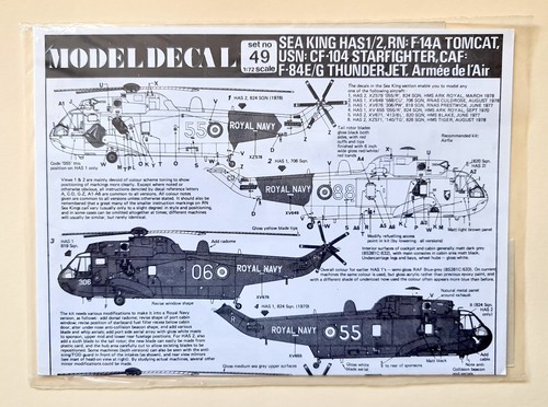 Modeldecal sea king - 1/72, and