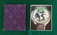 1970s BP Automobile Club Chrome & Enamel Car Grille Bumper Badge By Renamel VGC