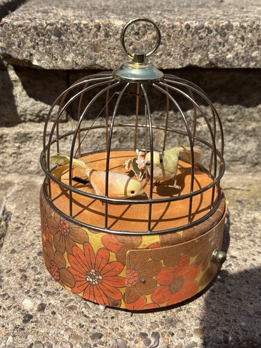 Vintage bird cage musical - vintage,