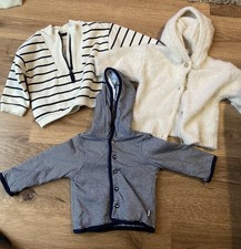 Baby Clothes Bundle 3 Tops 0-3