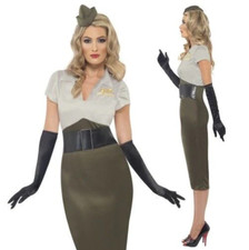 WW2 Army Girl Costume Spice