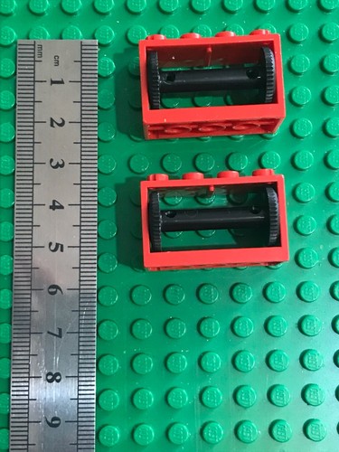 Lego red string winch - 2, x