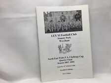 Lex XI v Gresford Athletic North East Wales Cup February 2004