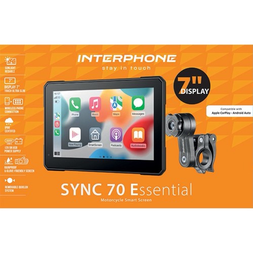 Touchscreen motorcycle sat - touchscreen,