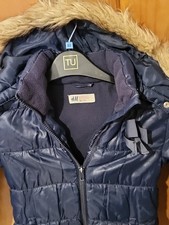 H and M Girls Coat. Aged 5/6