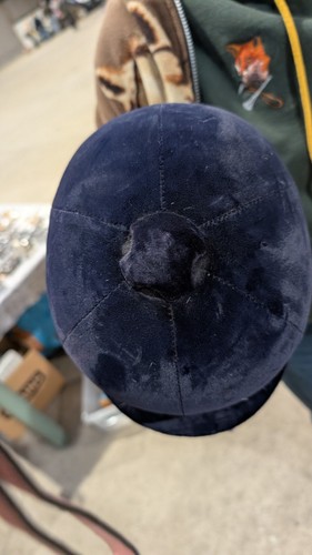 Caldene navy riding hat - navy,