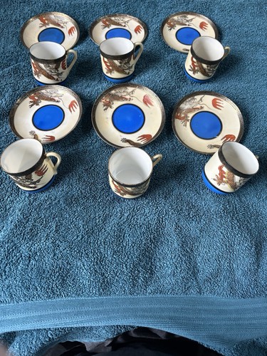 Dragonware demitasse tea - 6,
