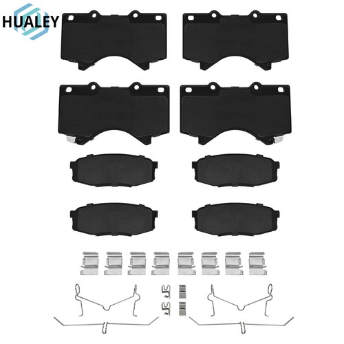 Front rear ceramic brake pads - front,
