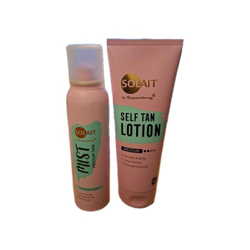 Solait self tan lotion medium - tan,