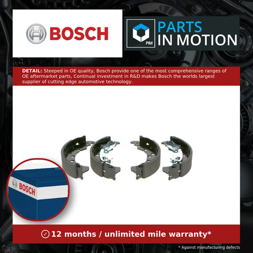 Brake shoes set 0986487702 - shoes,