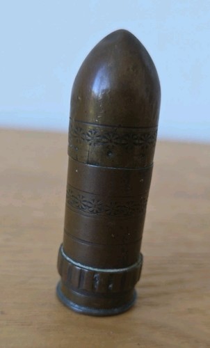 Ww1 trench art lighter - trench,