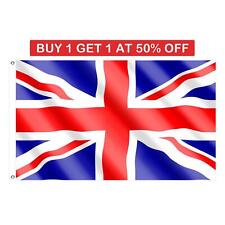 Union Jack Flag Large 5 x 3ft Kings Birthday Party Decorations Supplies UK 
