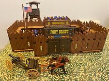 Playmobil 3773: Western Fort Bravo, including Figures and Accessories