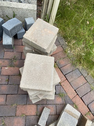 Mixed block paving - mixed,