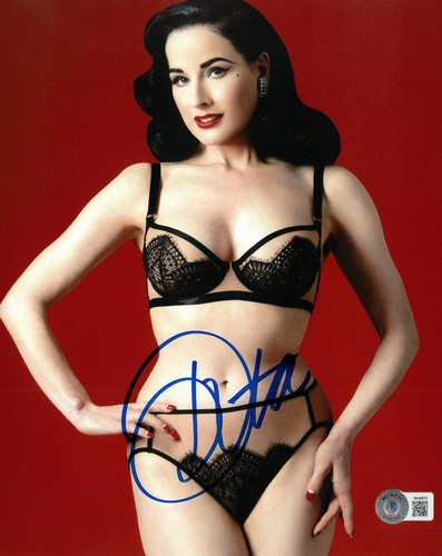 Dita von teese signed - dita,