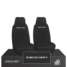 For Land Rover Discovery Sport Heavy Duty Waterproof Black 2 x Front Seat Covers