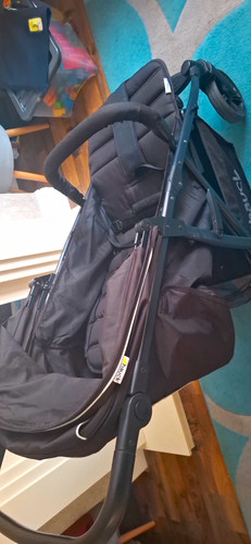 Hauck black single pushchair - hauck,
