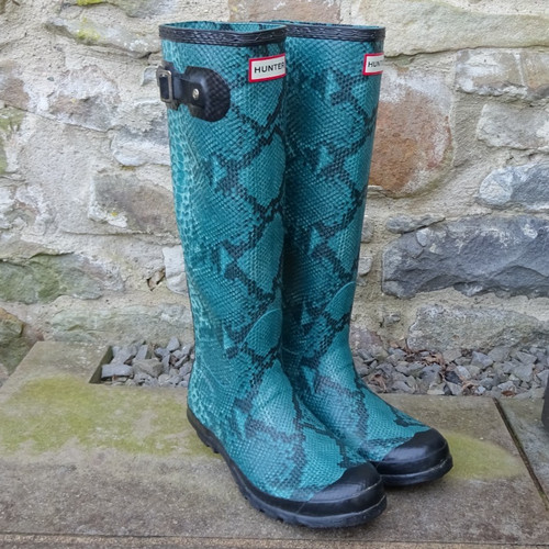 Hunter tall carnaby snake - hunter,