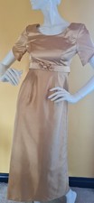Vintage Champagne Gold Gown by