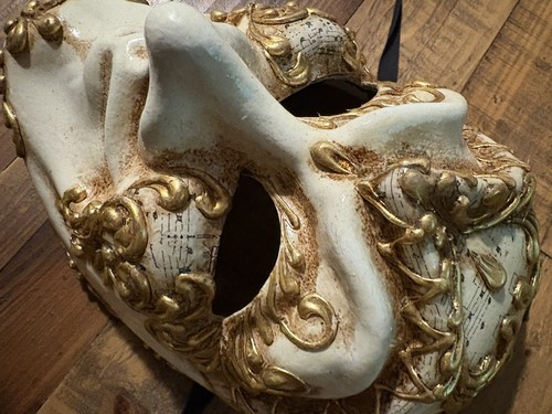 Vintage venetian paper maché - vintage,