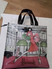 Harrods Small Tote Bag Size 10 x 10 x 4 inches
